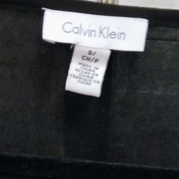 Calvin Klein long sleeve cheetah and black shirt size small - Picture 2 of 4